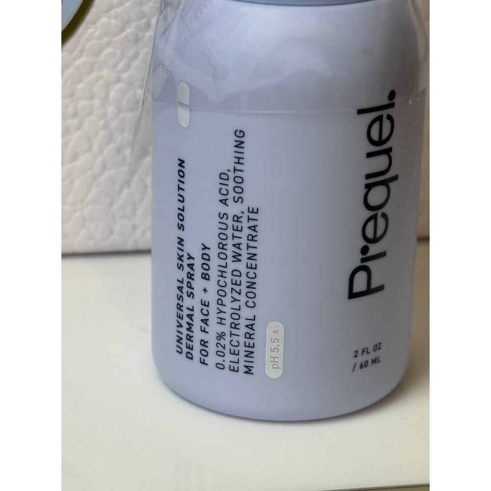 Prequel Universal Skin Facial Solution Hypochlorous Acid Spray TWO 2oz - NEW - Picture 2 of 5